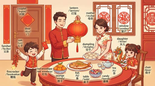 Nano Banana 提示词：场景单词学习图生成器｜Curify AI